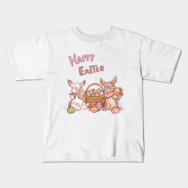 Happy Easter! Kids T-Shirt by MarcyRangel